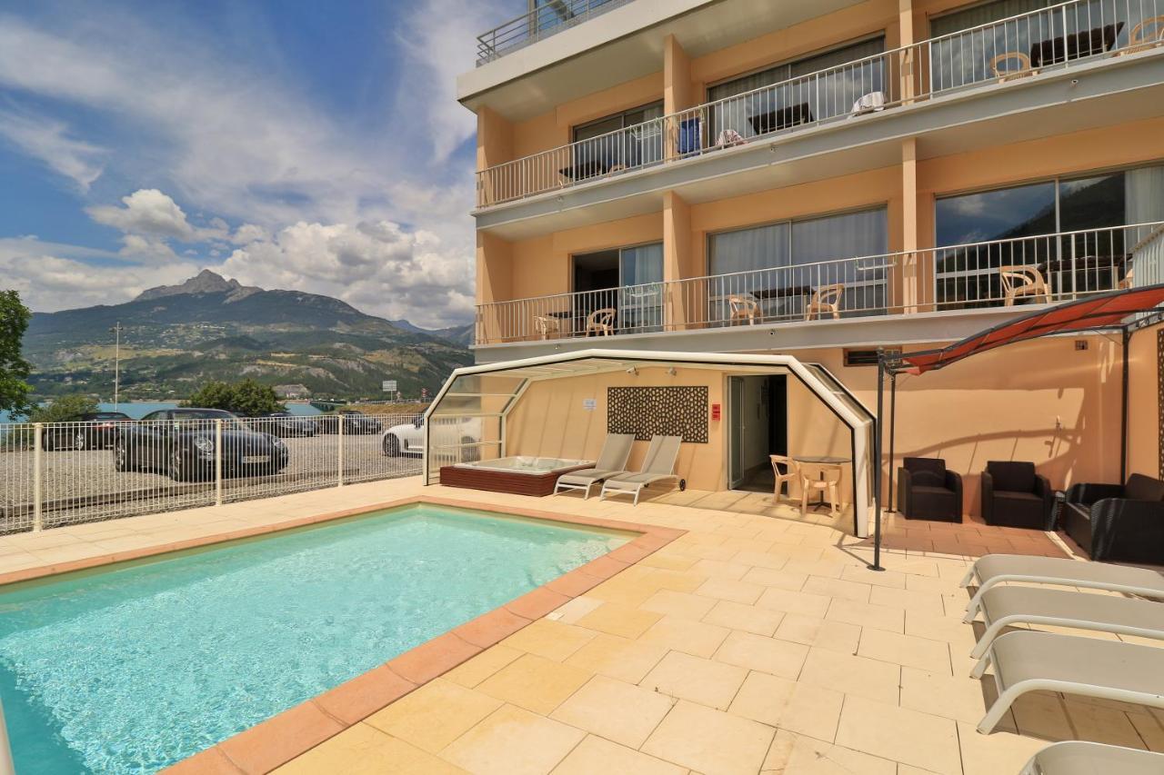 Hotel Les Flots Bleus Savines Ngoại thất bức ảnh